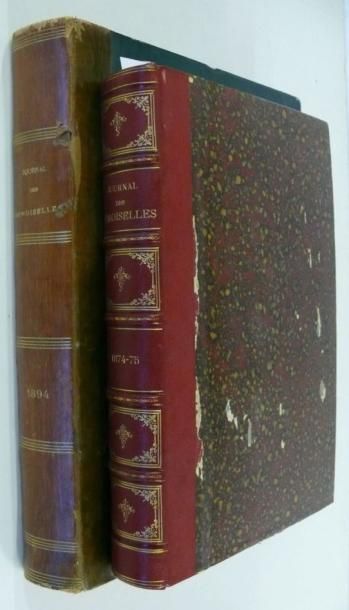 Journal des demoiselles. Années 1874 et 1875,...