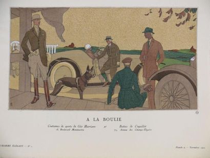 Modes. L'HOMME ÉLÉGANT, revue semestrielle,...
