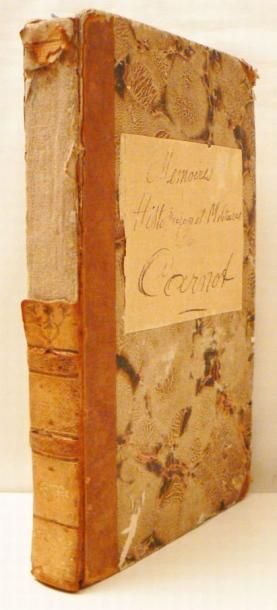 CARNOT (Lazare)
Mémoires historiques et militaires...