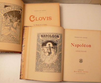DE CROZE (Firmin)
Napoléon, l'épopée militaire....