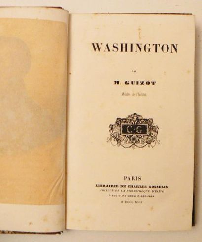 Etats-Unis - GUIZOT (François). Washington....