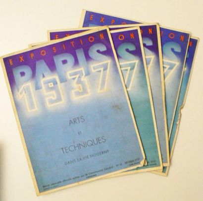 Exposition Paris 1937. Arts et techniques...