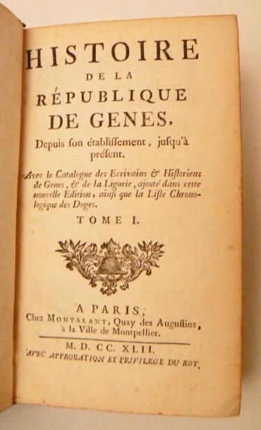 Italie - MAILLY (Ch.). Histoire de la République...