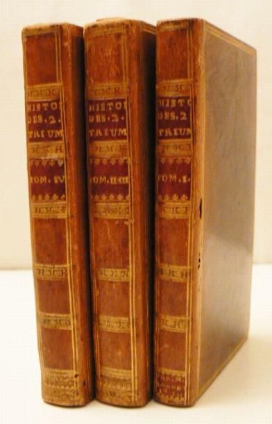 LARREY (Isaac de)
Histoire des deux Triumvirats,...