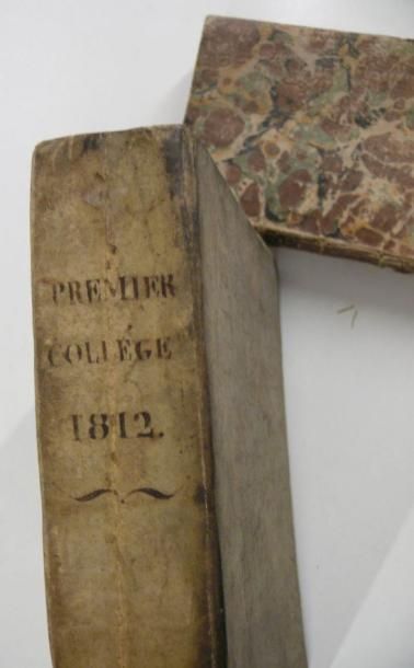 Manuscrits. 2 ouvrages manuscrits: - Traité...