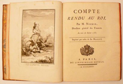 NECKER (Jacques)
Mémoire de Monsieur Necker,...