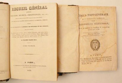 [Révolution française]. Recueil général annoté...