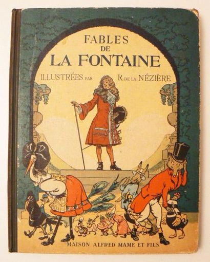 LA FONTAINE (Jean de)
Fables, illustrées...