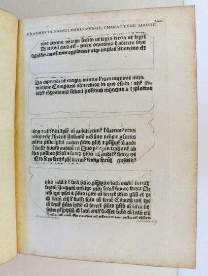 Typographie - MEERMAN (Gérard). Origines...