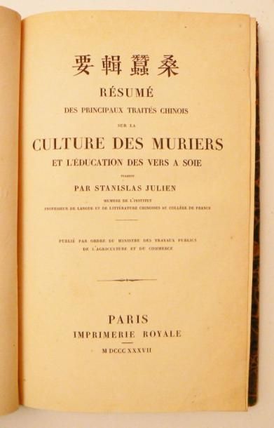 JULIEN (Stanislas)
Résumé des principaux...