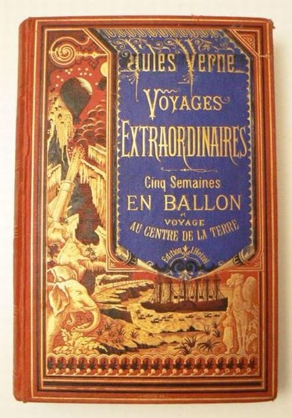 VERNE (Jules)
Cinq semaines en ballon et...