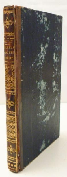 Mouton - PICTET (Charles). Faits et observations...