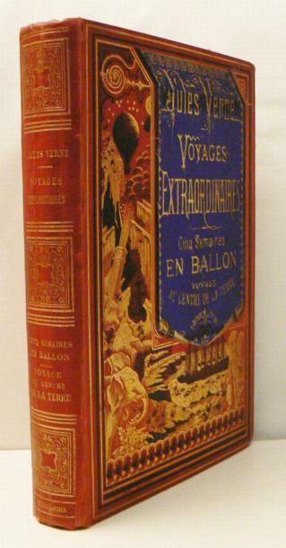 VERNE (Jules)
Cinq semaines en ballon et...