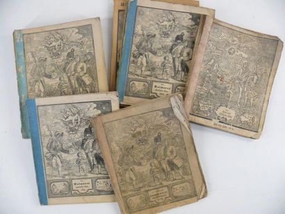 Alsace - Colportage. 11 livres brochés de...