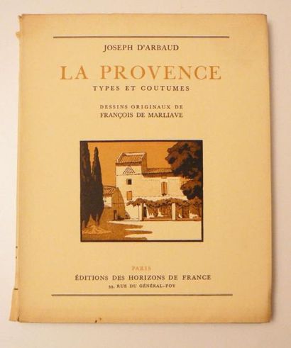 Provence - ARBAUD (Joseph d'). La Provence....