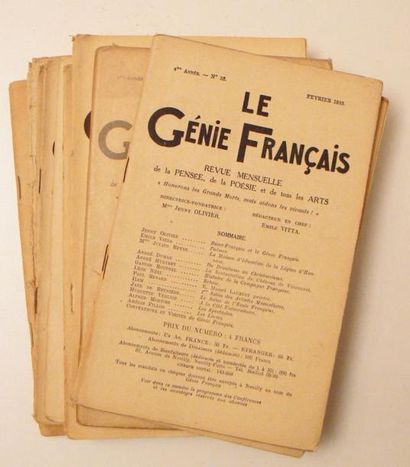 Génie Français (Le)
Revue mensuelle de la...