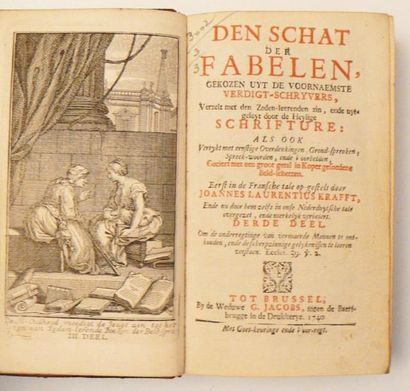 KRAFFT (Jan Laurens)
Den Schat der Fabelen......