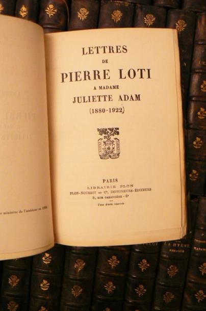 LOTI (Pierre)
Oeuvres. Paris, Calmann-Lévy,...