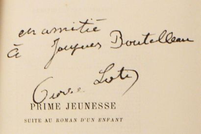 LOTI (Pierre)
Prime jeunesse. Suite au roman...
