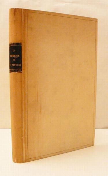 PATHELIN (Pierre)
La Comédie des tromperies,...
