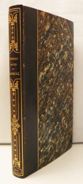 SAND (George)
Gabriel. Paris, Bonnaire, 1840....