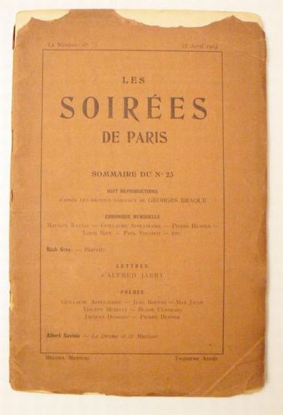Soirées de Paris (Les). Recueil mensuel....