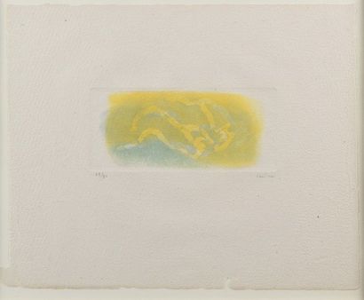 Jean FAUTRIER (1898-1964)
Small green and...