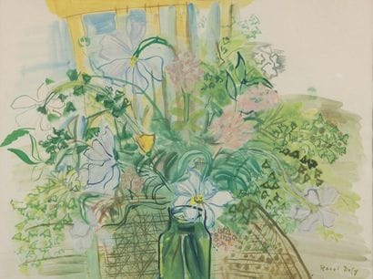 Raoul DUFY (1877-1953)
Bouquet of flowers...