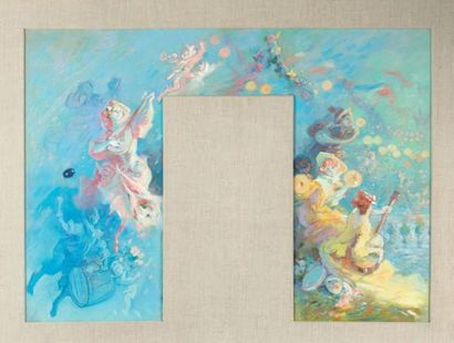 Jules CHÉRET (1836-1932)
La musique, 1906
Pastel...