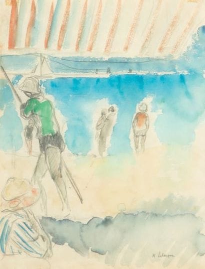 Henri LEBASQUE (1865-1937)
On the Watercolour...