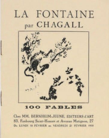 Marc CHAGALL (1887-1985)
Les deux chèvres...