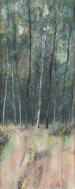 Bernard GANTNER (1928-2018)
Le chemin embourbé,...