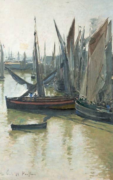 Siebe Johannes TEN CATE (1858-1908)
Honfleur,...