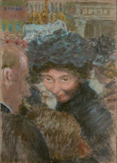 Pierre BONNARD (1867-1947)
Rue à Paris, circa...