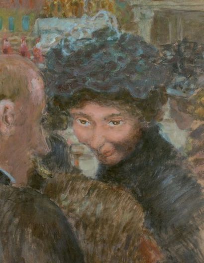 Pierre BONNARD (1867-1947)
Rue à Paris, circa...