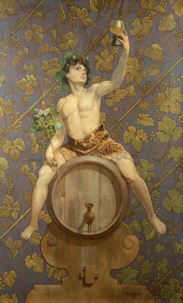 Jean MONTMESSIN (1881-1946)
Young Bacchus,...