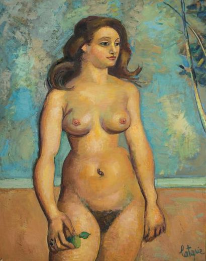 Louis LATAPIE (1891-1972)
Pomone, 1933
Oil...