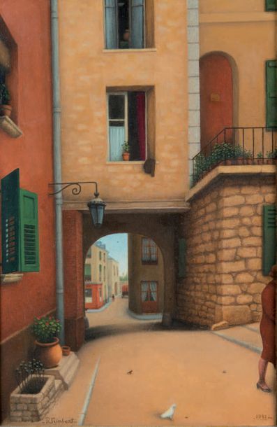 rené RIMBERT (1896-1991)
Provincial Quietness,...