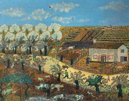 Dominique LAGRU (1873-1960)
Spring, 1952
Oil...