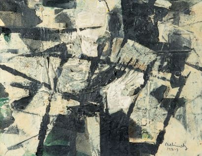 OSCAR CHELIMSKY (1923-2010)
Untitled, 1956
Mixed...