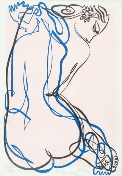 Jean NEGULESCO (1900-1993)
Study of nude...