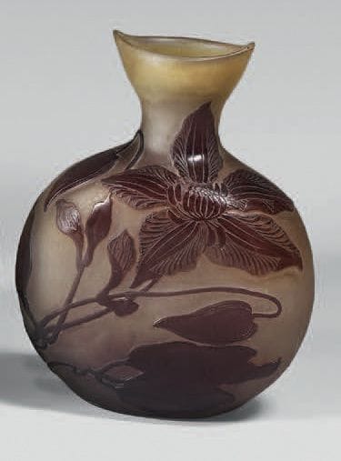 GALLÉ Émile (Établissements)
Egg-shaped vase...