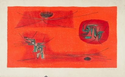 Gustave SINGIER (1909-1984)
Untitled
Colour...