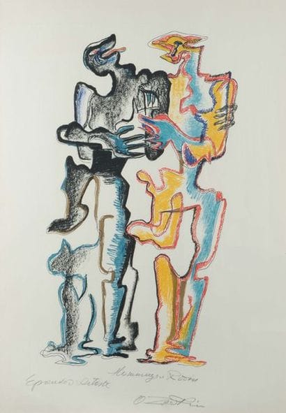Ossip ZADKINE (1898-1967)
La Belle et la...