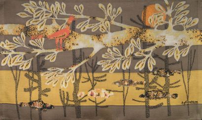 FUMERON René (1921-2004)
«Cybèle». Tapisserie...