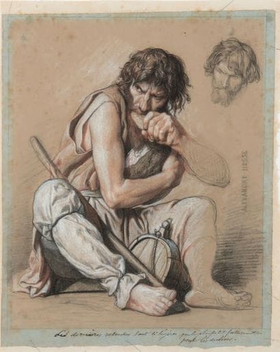 Alexandre HESSE (1806-1879)
La chapelle Sainte...