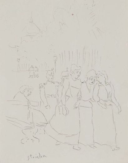 Théophile Alexandre STEILEN (1859-1923)
Couple...