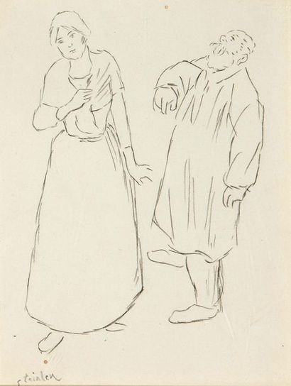 Théophile Alexandre STEILEN (1859-1923)
Couple...