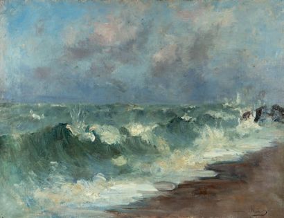 Auguste FLAMENG (XIXème-XXème siècle)
La...