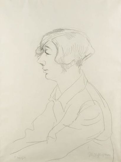 Rudolph SCHLICHTER (1890-1955)
Portrait de...
